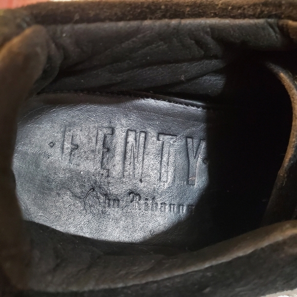 Puma Fenty by Rhianna black creepers womens sneakers size 8 - Picture 4 of 12